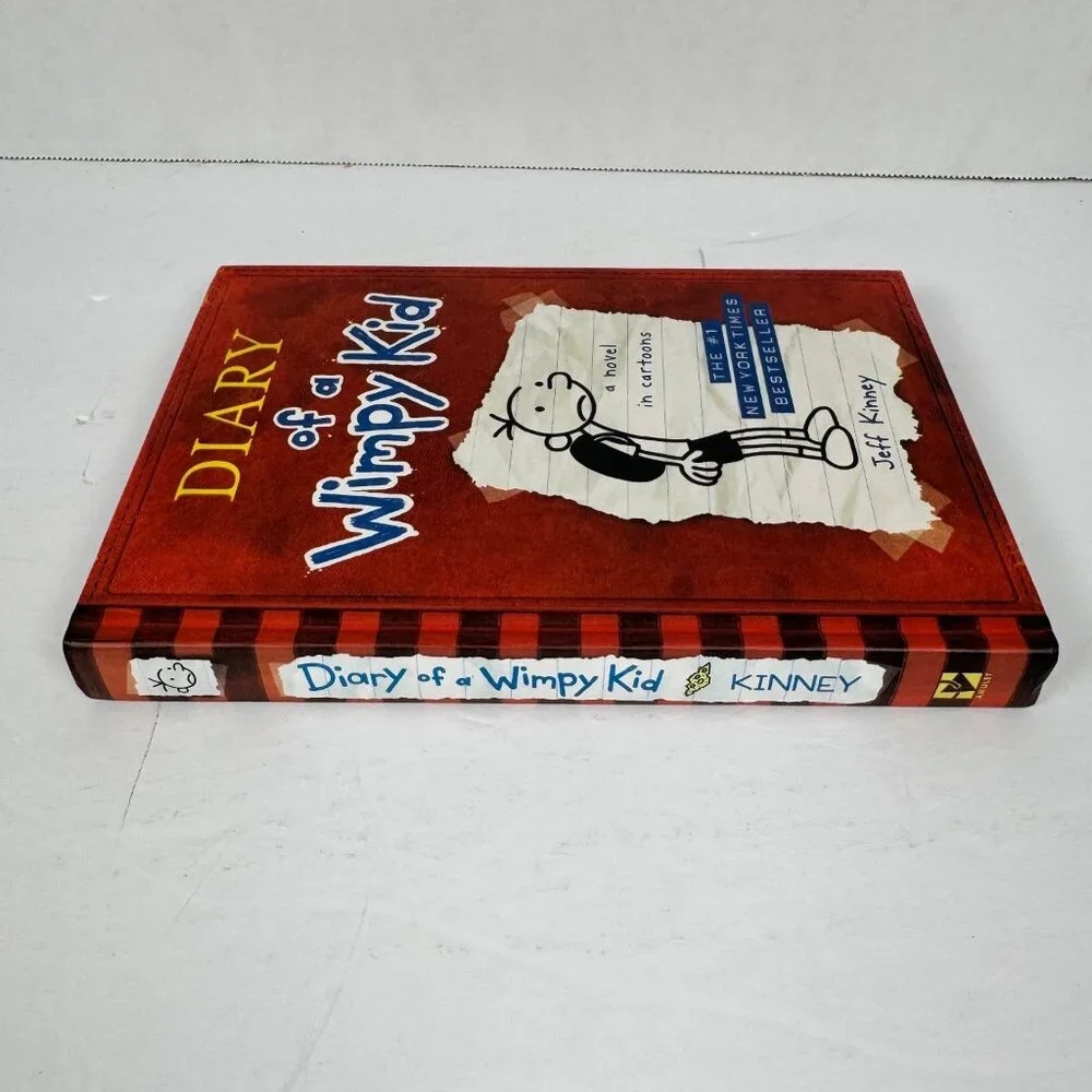 Diary of a‎ Wimpy Kid Jeff Kinney 2007 Later Printing Illustrated Humor Amulet